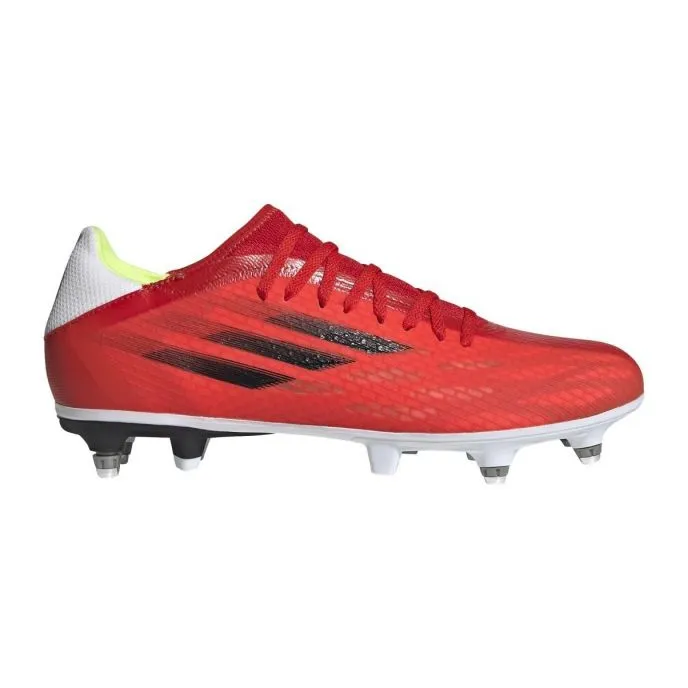 Adidas X Speedflow.3 Sg M FY3286 voetbalschoenen veelkleurig sinaasappels en rood