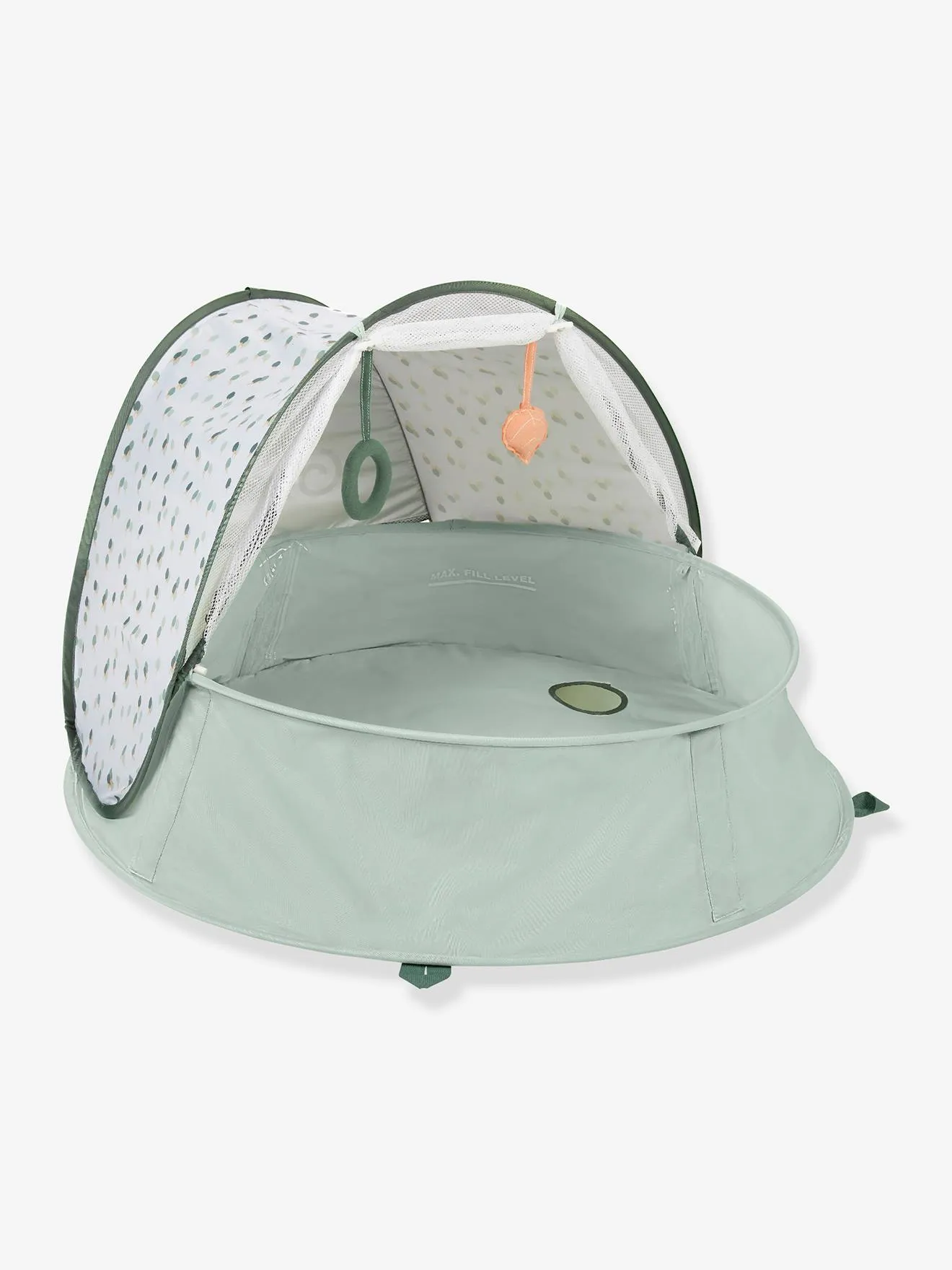BABYMOOV  ANTIUV UPF50+ POPUP TENT AQUANI BABYMOOV  BLAUW WIT GRIJS