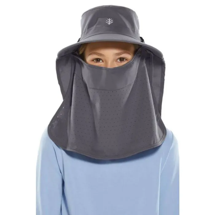 COOLIBAR  UV ULTRA ZONNEHOED VOOR KINDEREN  Y STEVIE  CARBON  