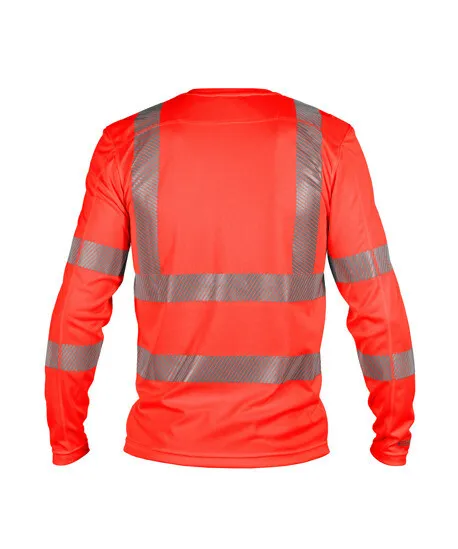 DASSY® CARTERVILLE HOGE ZICHTBAARHEIDSUVTSHIRT MET LANGE MOUWEN FLUOROOD MAAT XL
