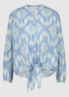 Girls Malissa Blouse Indigo Batik