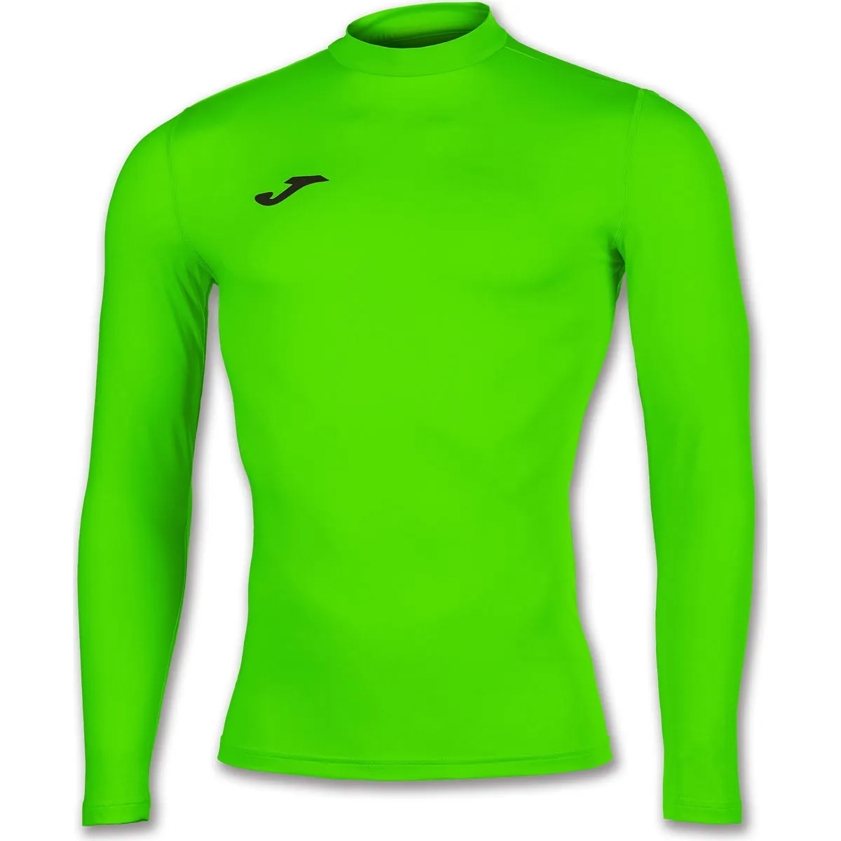 JOMA ACADEMY SHIRT OPSTAANDE KRAAG HEREN  FLUO GROEN