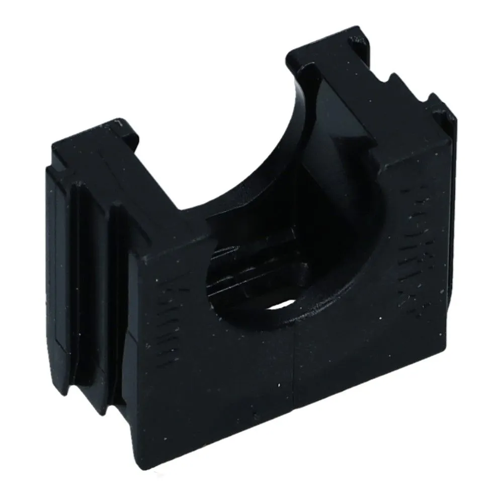 KLEMBLOK UVBESTENDIG ZWART 16MM POLFIX+ UVS  150 STUKS