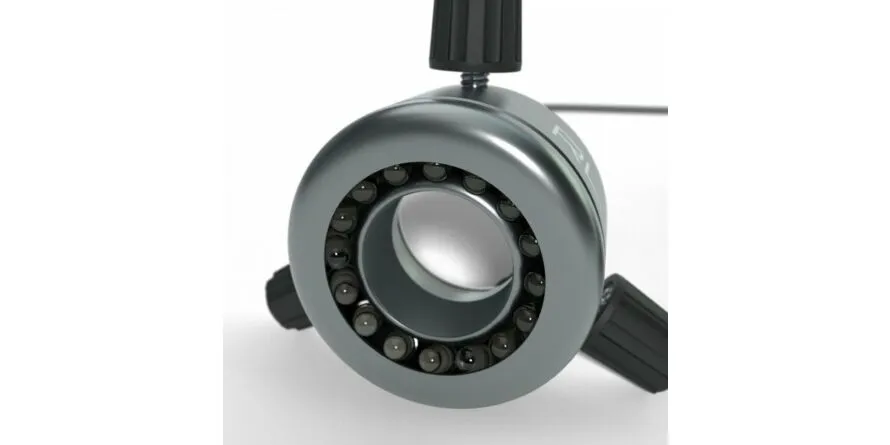 LED RINGLICHT UV EN IR, UV (375 NM), WERKAFSTAND 18 MM  150 MM (OPTIMAAL 40 MM)