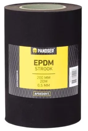 PANDSER EPDM STROOK UV-BESTENDIG 600MM X 20M X 1 MM