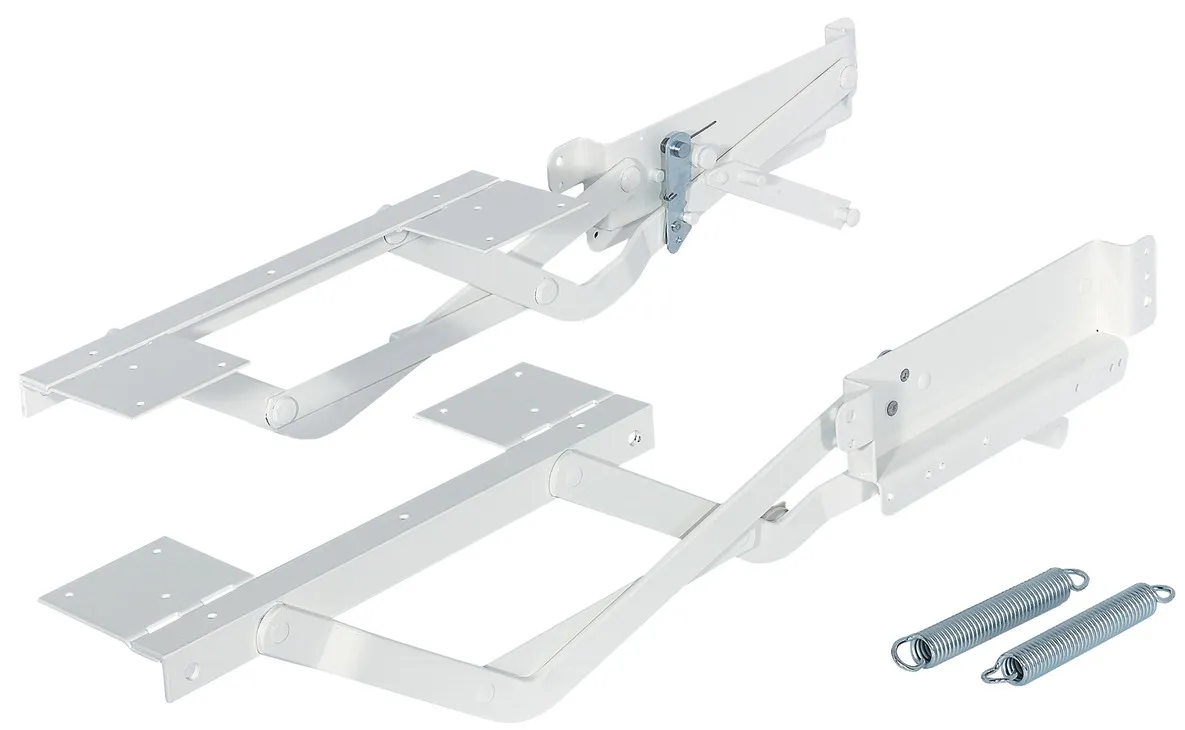 Parallel zwenkbeslag, draagvermogen 8 kg