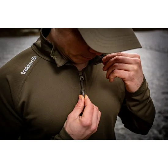 Trakker Half Zip Top With UV Sun Protection